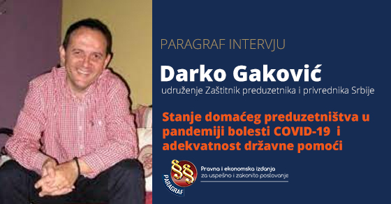 Darko Gaković - intervju